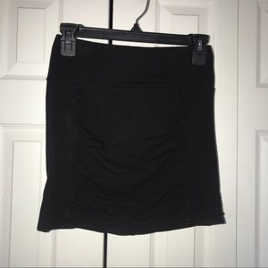 Free People Black Jersey Skirt
